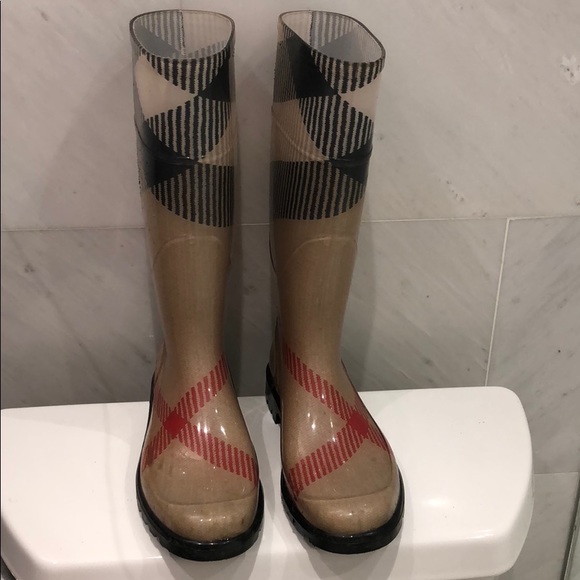 Burberry Shoes - Burberry rain boots. Christmas sale